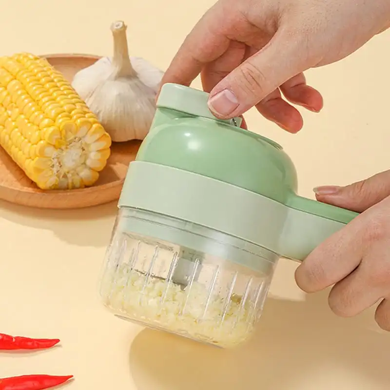 قطاعة الخضار الذكية المحمولة 4 في 1 PM - Image 4