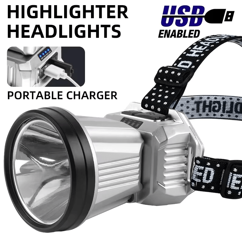 مصباح رأس أمامي قوي!