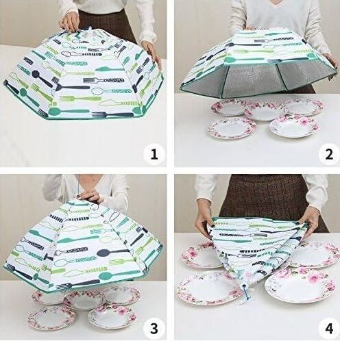 Capot Alimentaire Pliable – Tente de Protection Anti-Insectes - Image 4