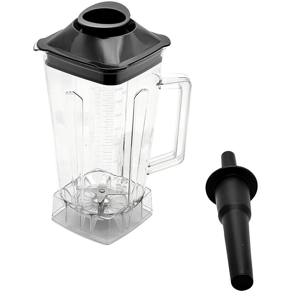 Blender Professionnel Silver Crest 2 en 1 – 4500W – Grande Capacité 2L - Image 5