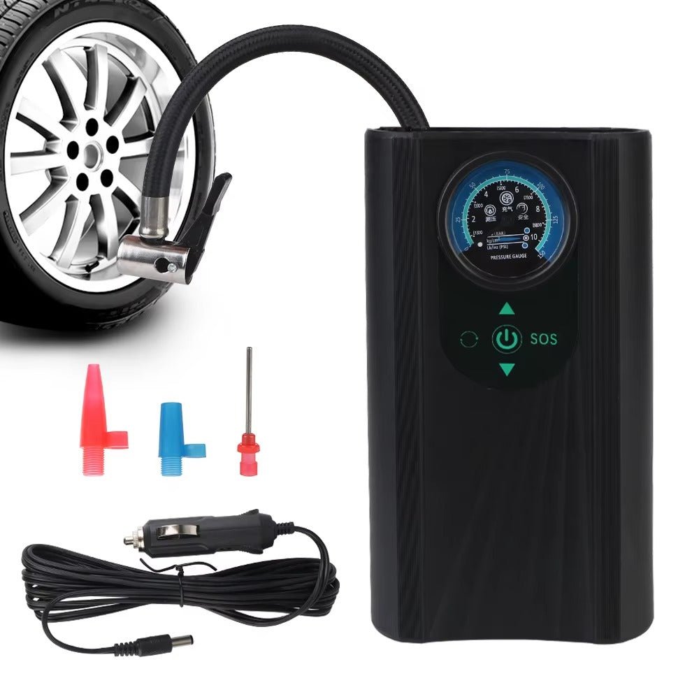 Compresseur d’Air Électrique Portable – Gonflage Rapide et Précis 12V