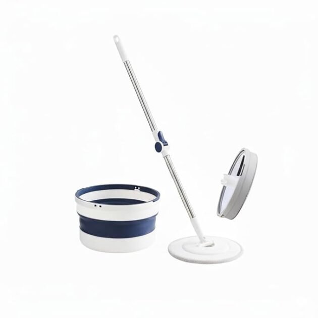 🧼 Balai Serpillière Rotatif avec Seau