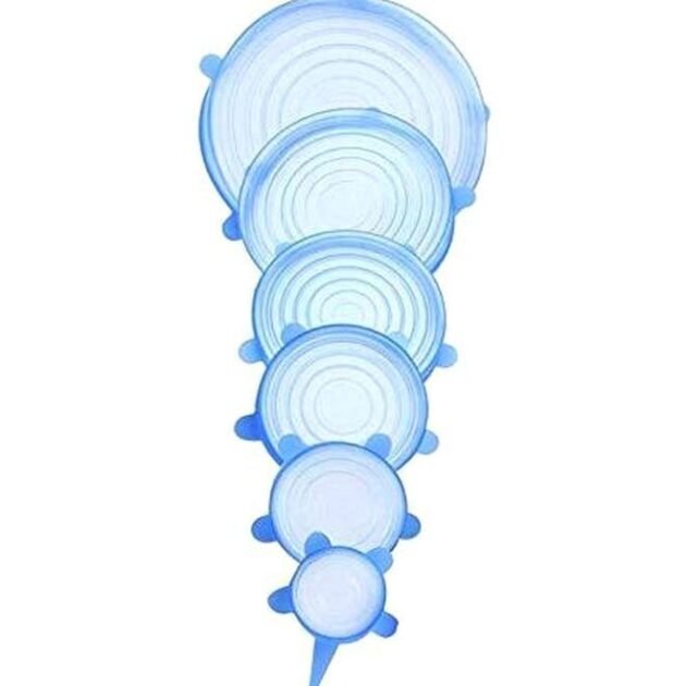 Couvercles en Silicone Extensibles – 18 Pièces 🔁